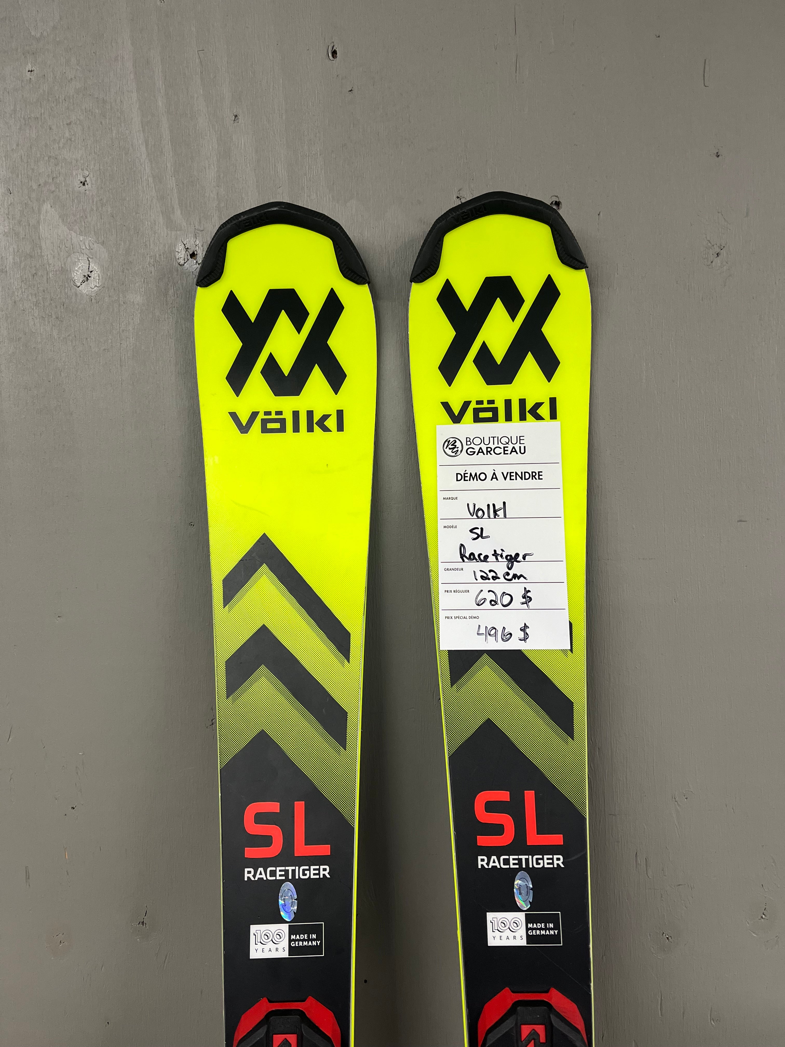 スキー VOLKL RACETIGER SL DEMO 160cm Volkl Racetiger SL – Boutique Garceau