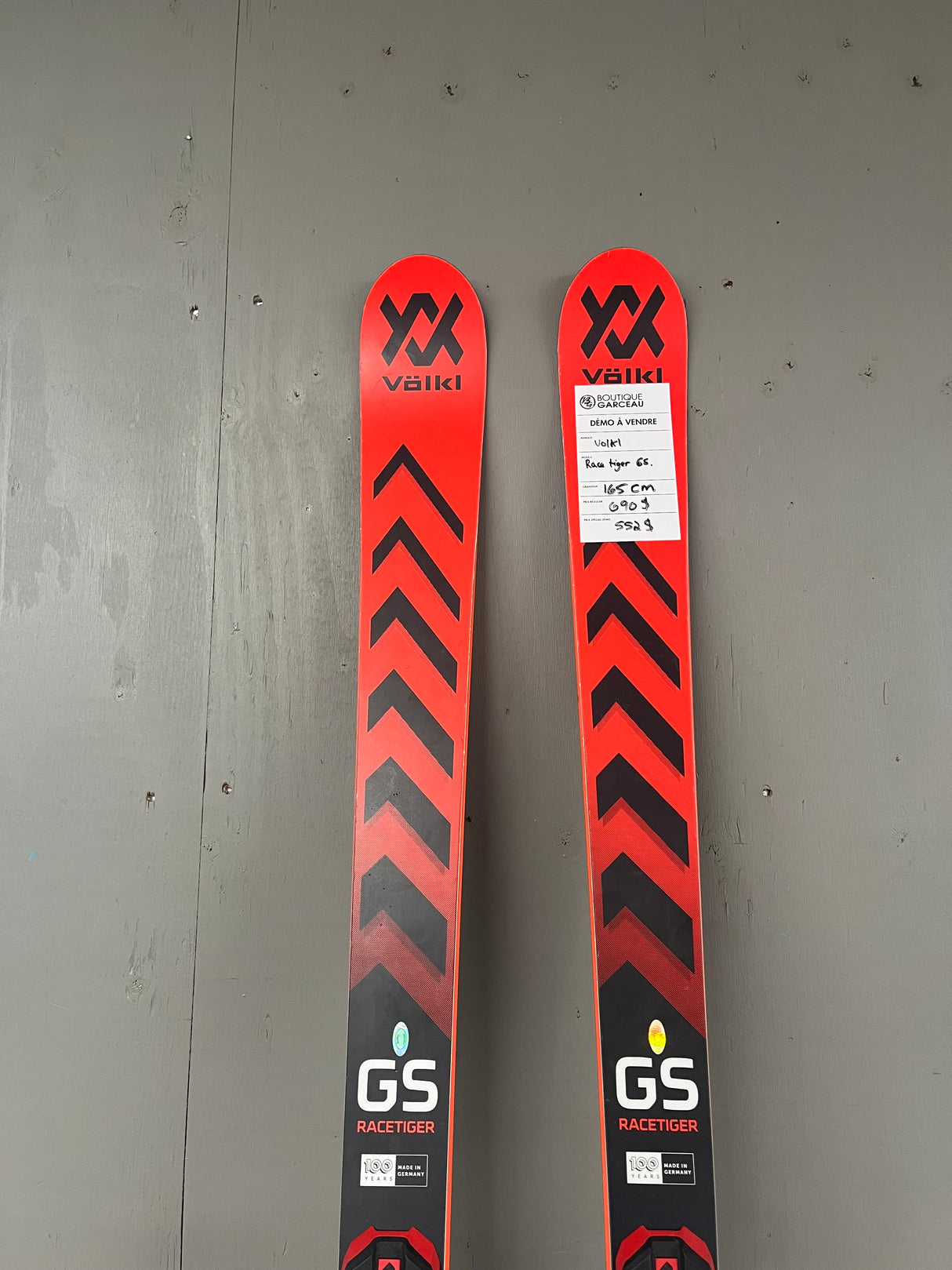 Racetiger GS R demo + X Comp 12