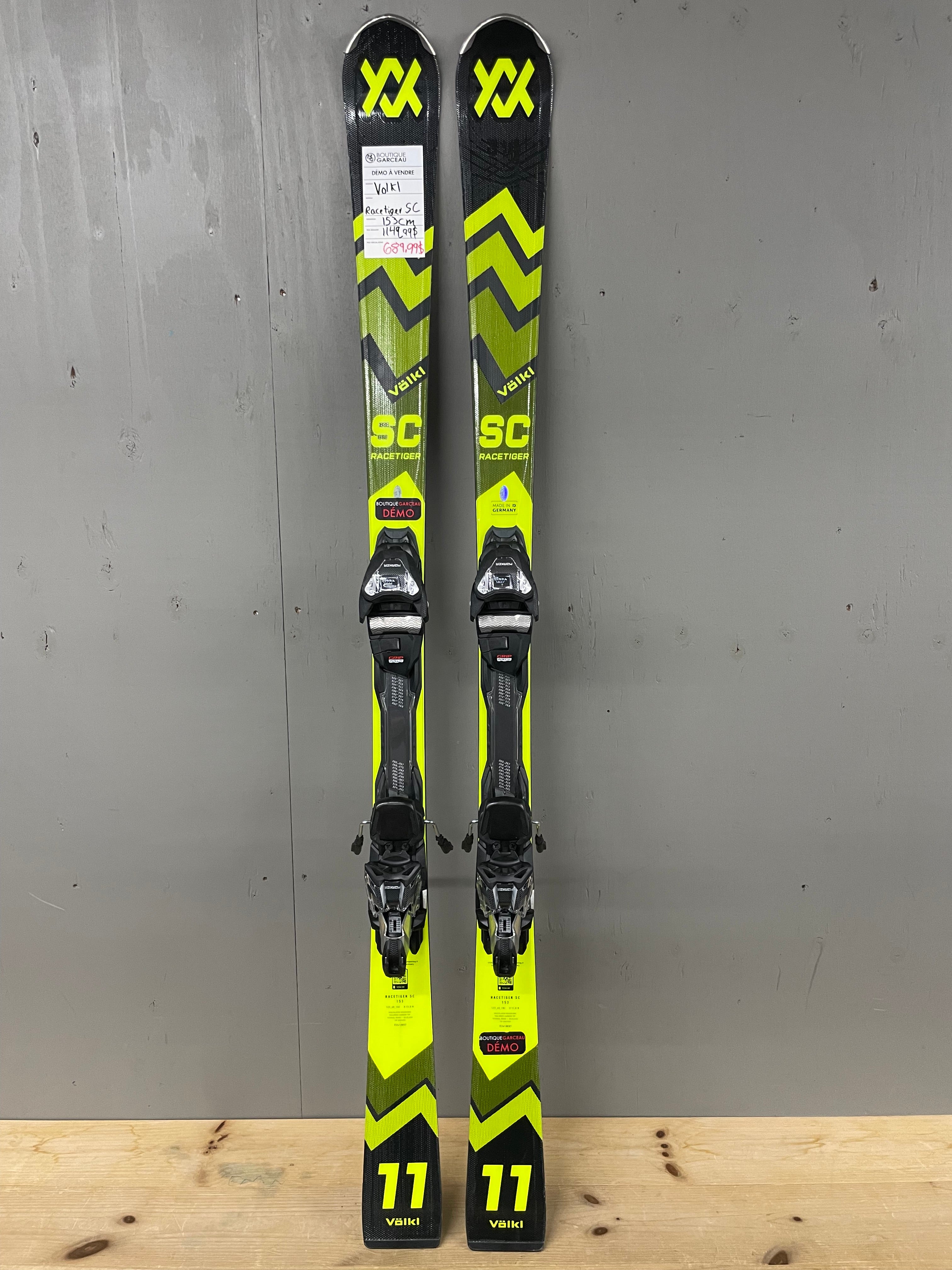 Volkl Racetiger SC – Boutique Garceau