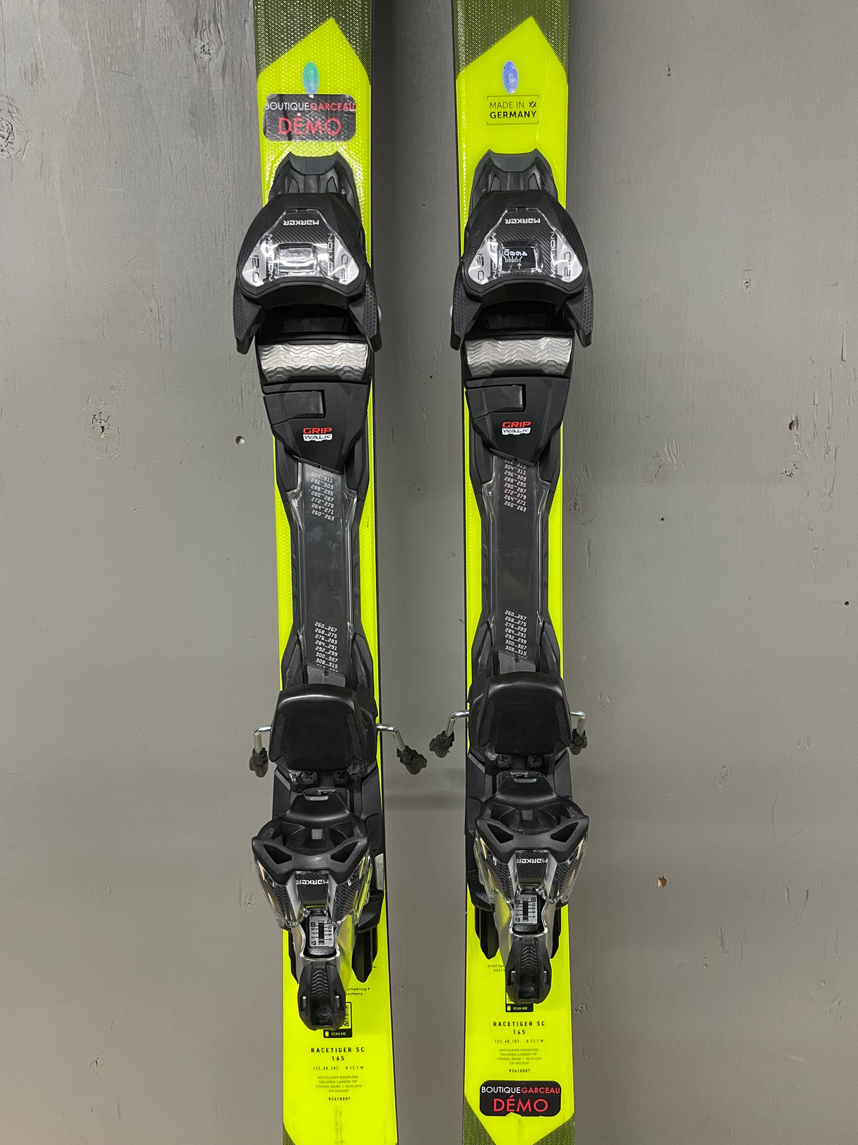 Racetiger SC 165cm Démo