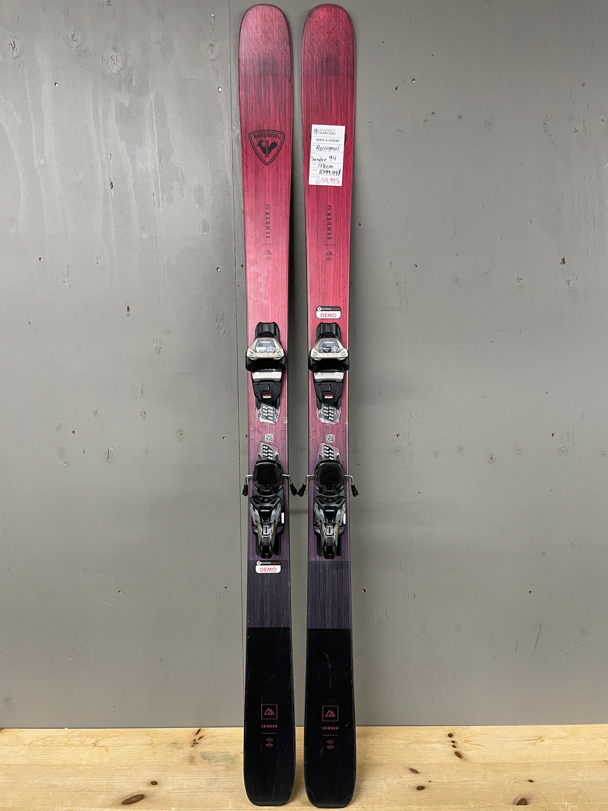 Sender 94 Démo 178cm + Griffon 13