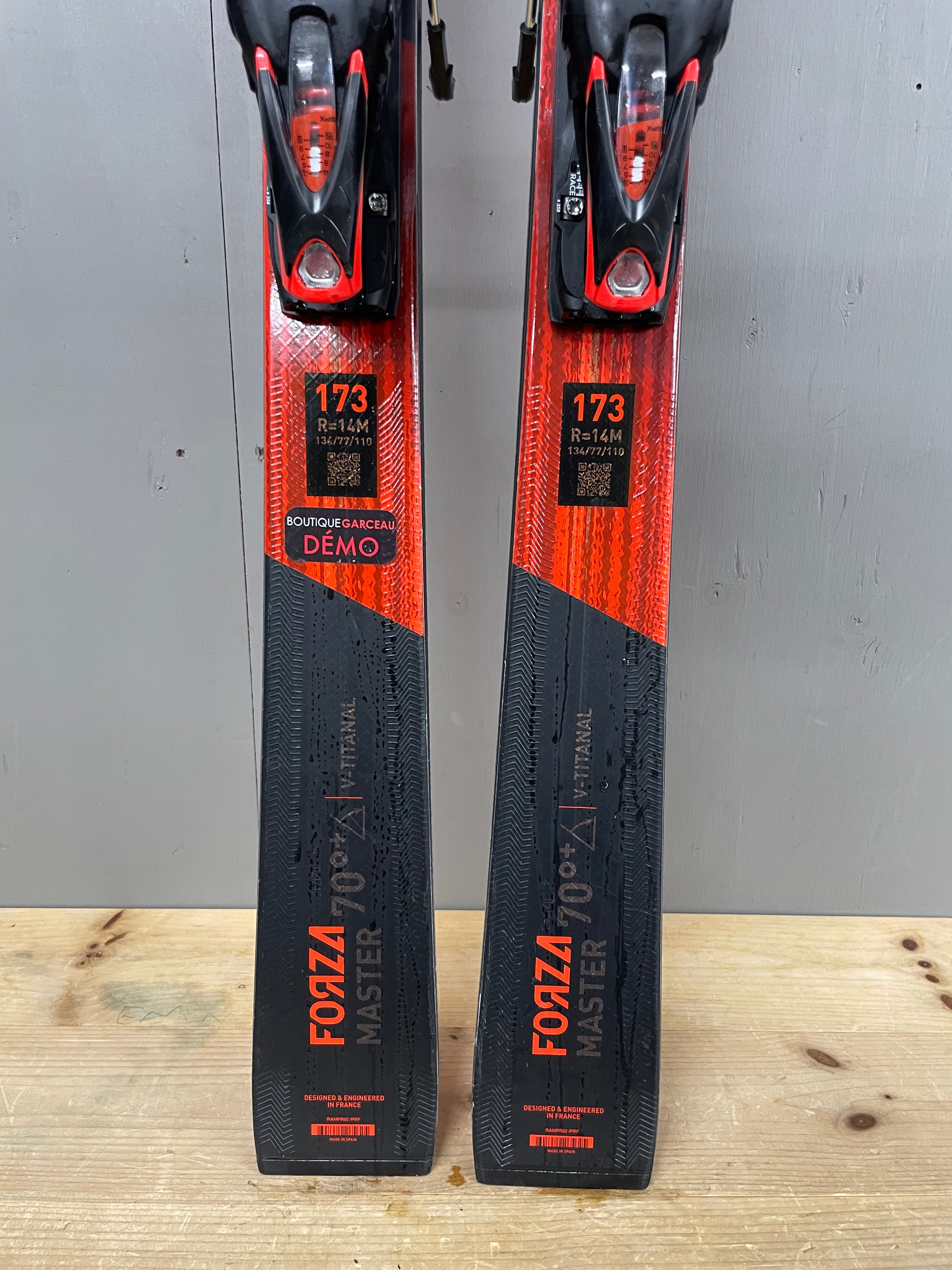 Rossignol Forza 70 + V-TI Master – Boutique Garceau