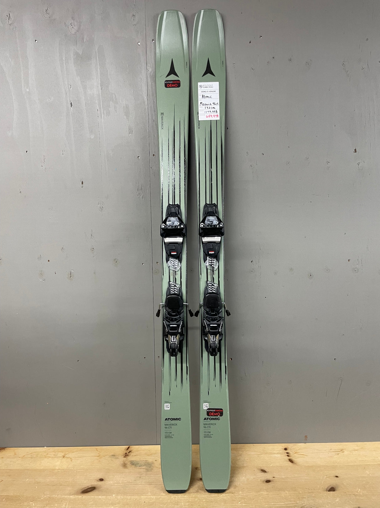 Maverick 96 CTI 179cm + Griffon 13 Demo