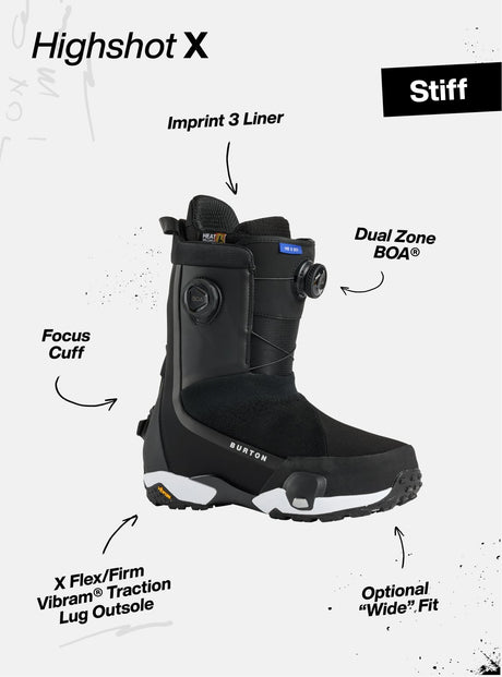 Bottes de planche à neige Highshot X Step On® de Burton pour hommes