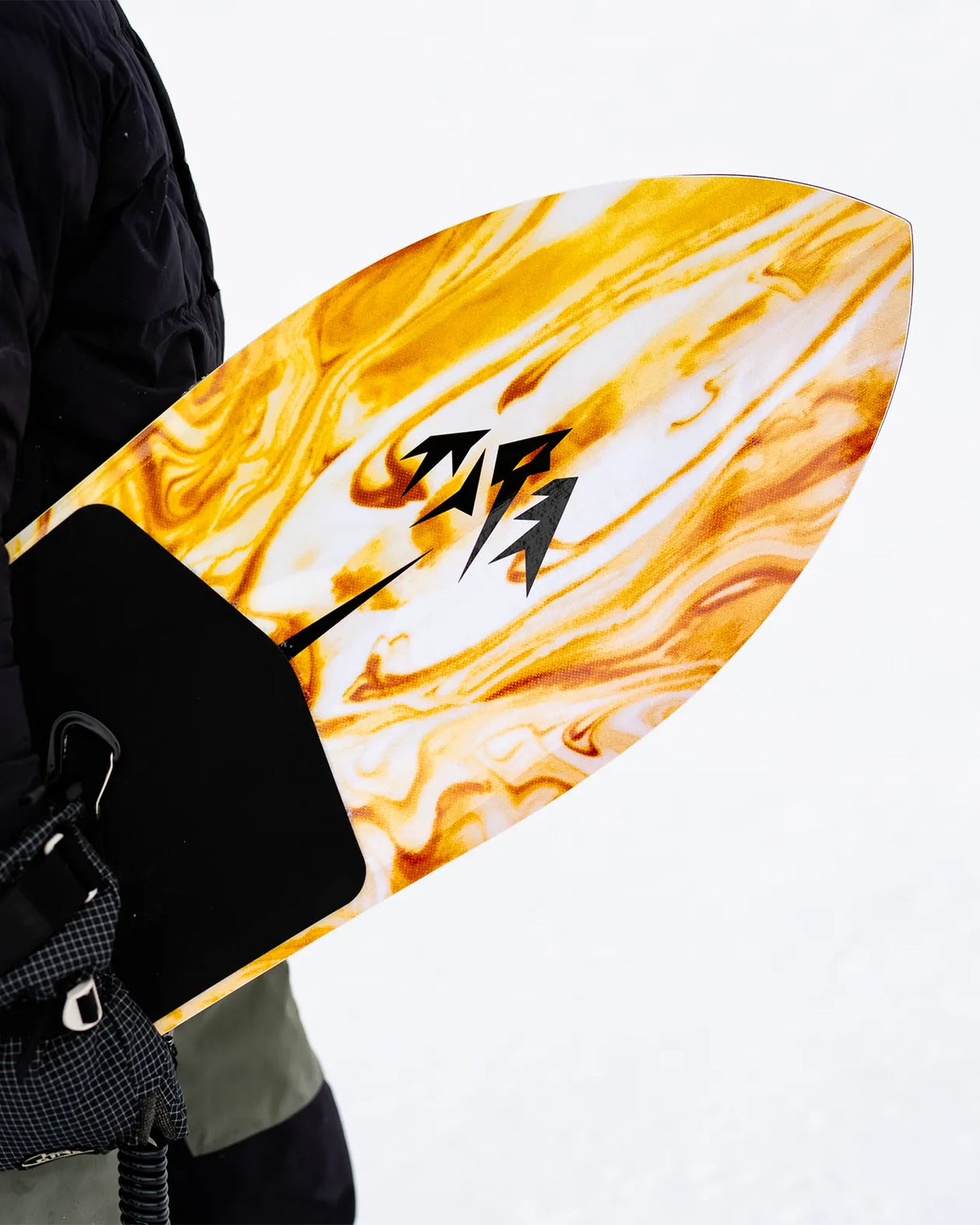 Mountain surfer snowboard