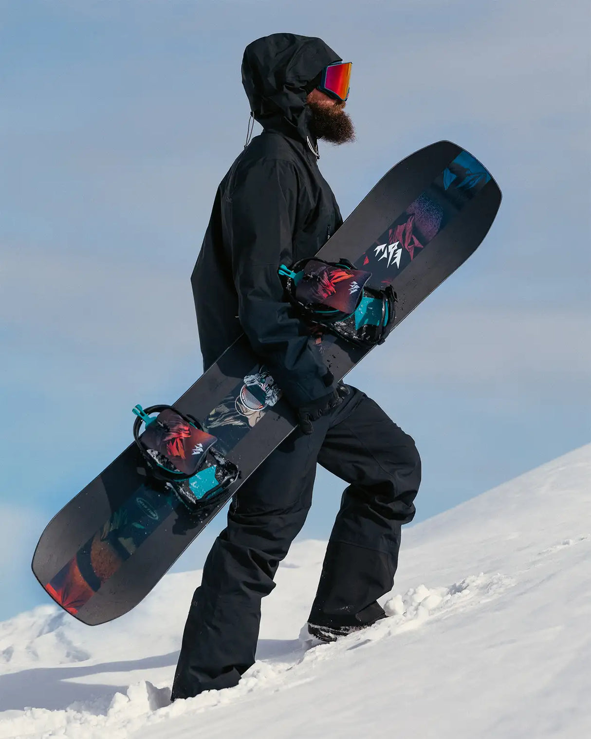 Men's mountain twin snowboard