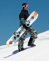 Women's twin sister snowboard