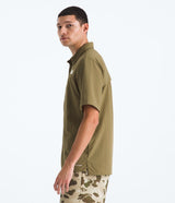 Chemise à manches courtes pliable pour hommes