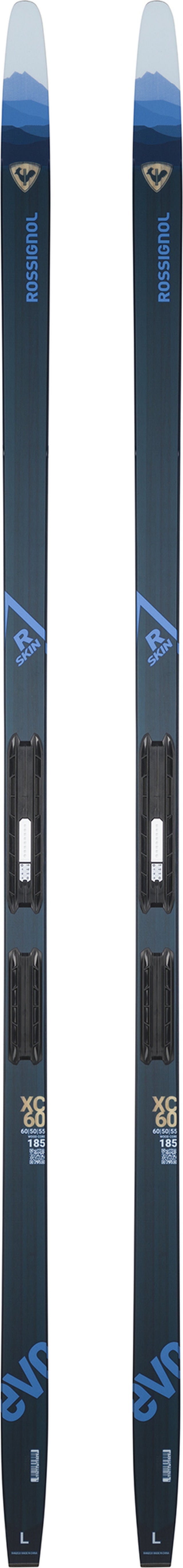 Skis de fond Backcountry unisexe EVO XC 60 R-SKIN