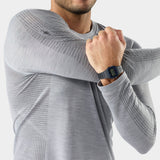 T-shirt à manches longues sans coutures Intraknit™ pour hommes
