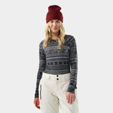 Haut à manches longues Classic Thermal Merino Base Layer pour femme