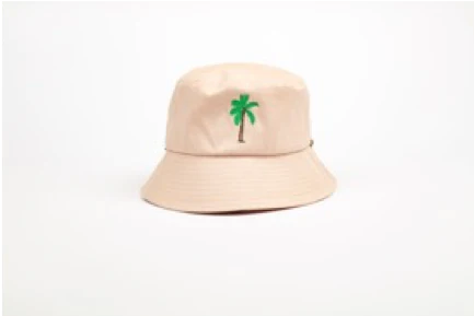 Adventure hat headwear ivory palm adult
