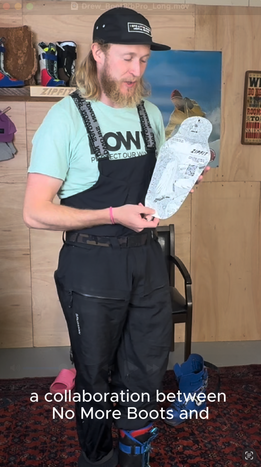 Boot Bib® PRO – Zipfit Collab