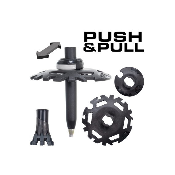 TSL Tour Alu 3 Cross Push And Pull Hiking Poles