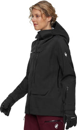 Veste à capuche Haldigrat Light HS - Femme