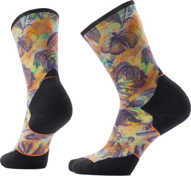 Chaussettes montantes Trail Run Targeted Cushion à imprimé floral - Femme