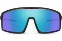 Upshot matte black/polar blue mirror 
