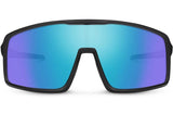 Upshot matte black/polar blue mirror 