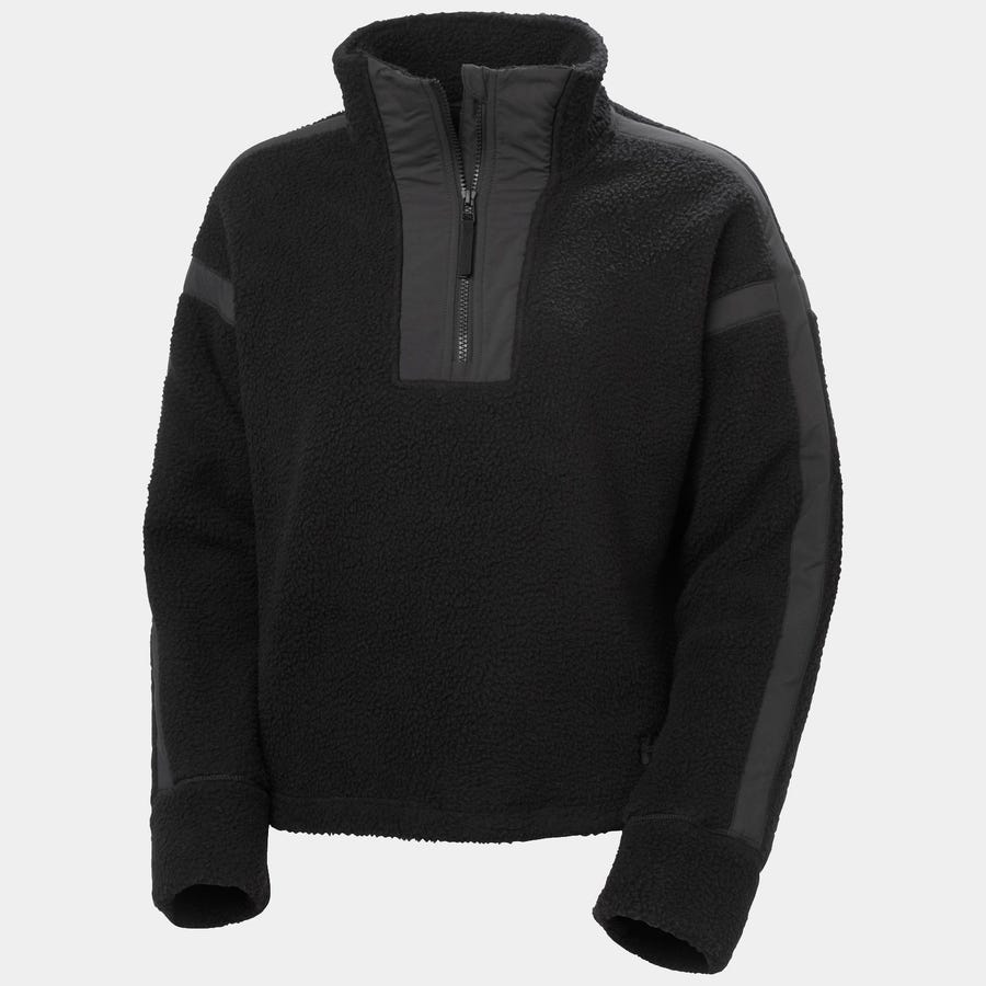 Pull zippé en polaire impériale pour femmes