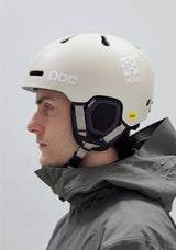Casque de ski Fornix MIPS POW JJ Gris Minéral Mat