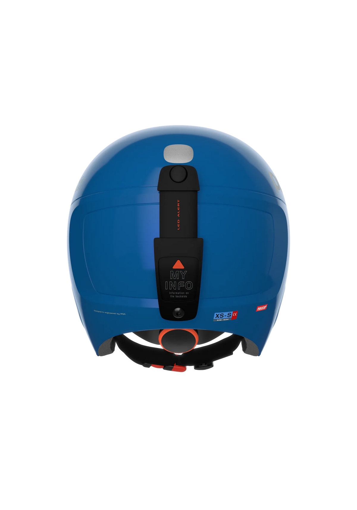 Casque de Ski POCito Skull - Bleu Fluorescent