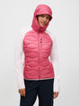 Veste à capuche en duvet hybride Helium pour femme