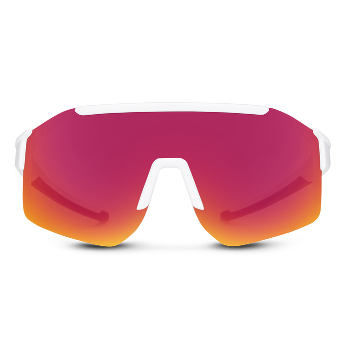 Domain white/polar red mirror 