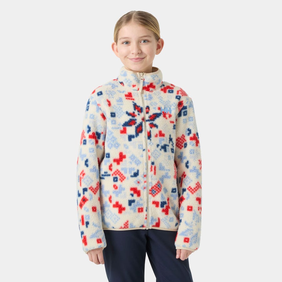 Veste en polaire givrée pour juniors