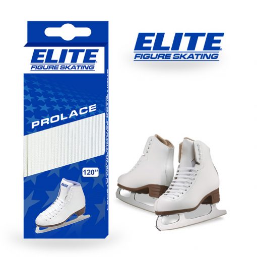 Elite Figure Skate Laces Prolace White