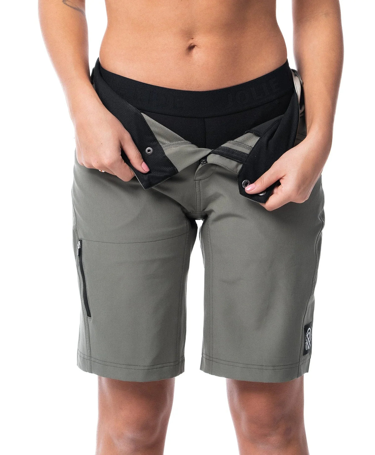 Jolie Ride Shorts with Adjustable Waist Shorts Included Women