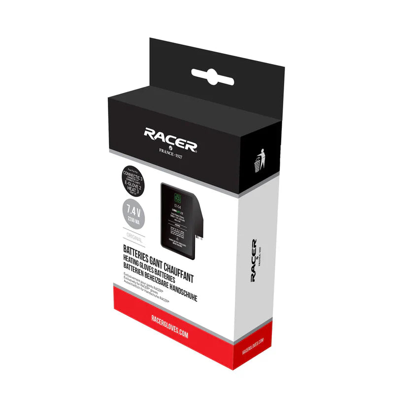 Batterie Racer Pour Gant Chauffant 7.4V 2200MAH