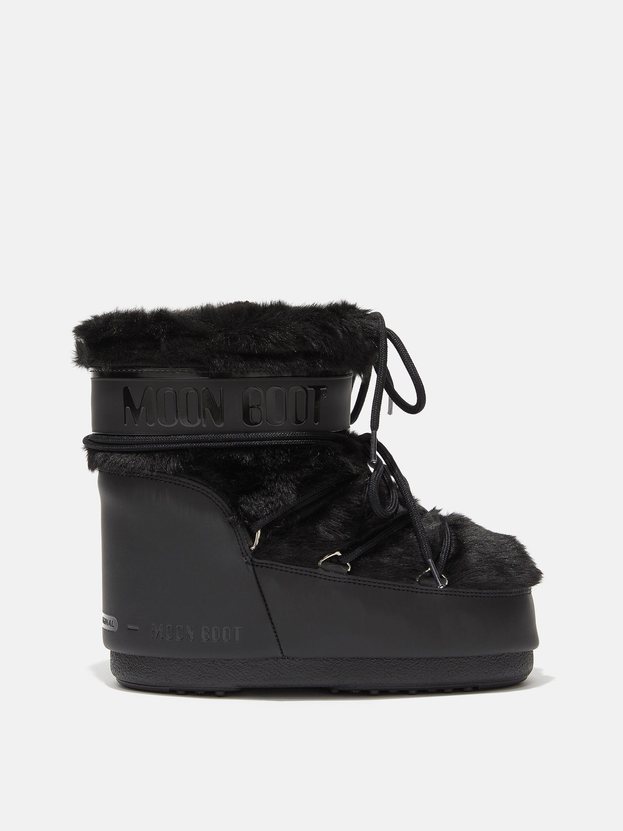 Icon Low Faux Fur -Noir