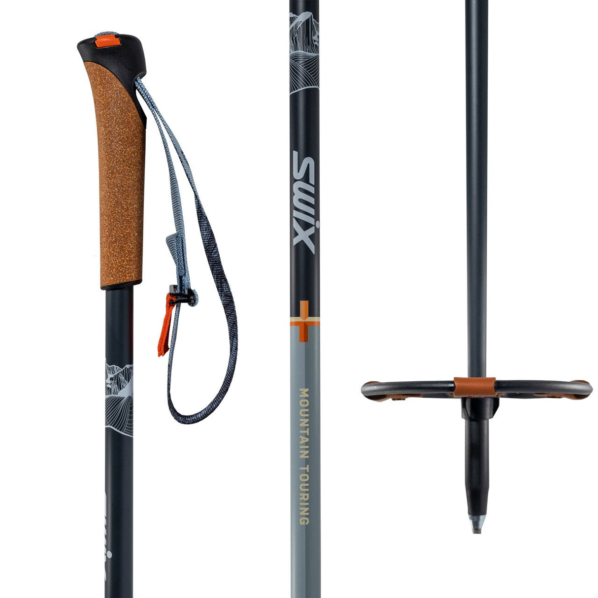 Bâtons Swix Mountain Touring Carbone Composite