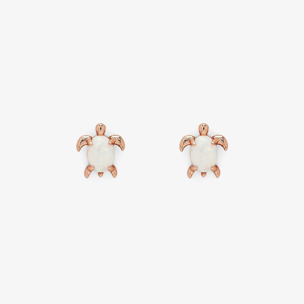 Puravida Opal Sea Turtle Earrings Boutique Garceau