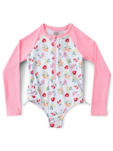 Maillot anti-UV une pièce Berry Bloom