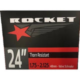 Chambre à Air Rocket Thorn Resistant Schrader 48mm