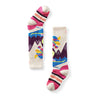 Kids Wintersport Full Cushion Mountain Moose Pattern OTC Socks