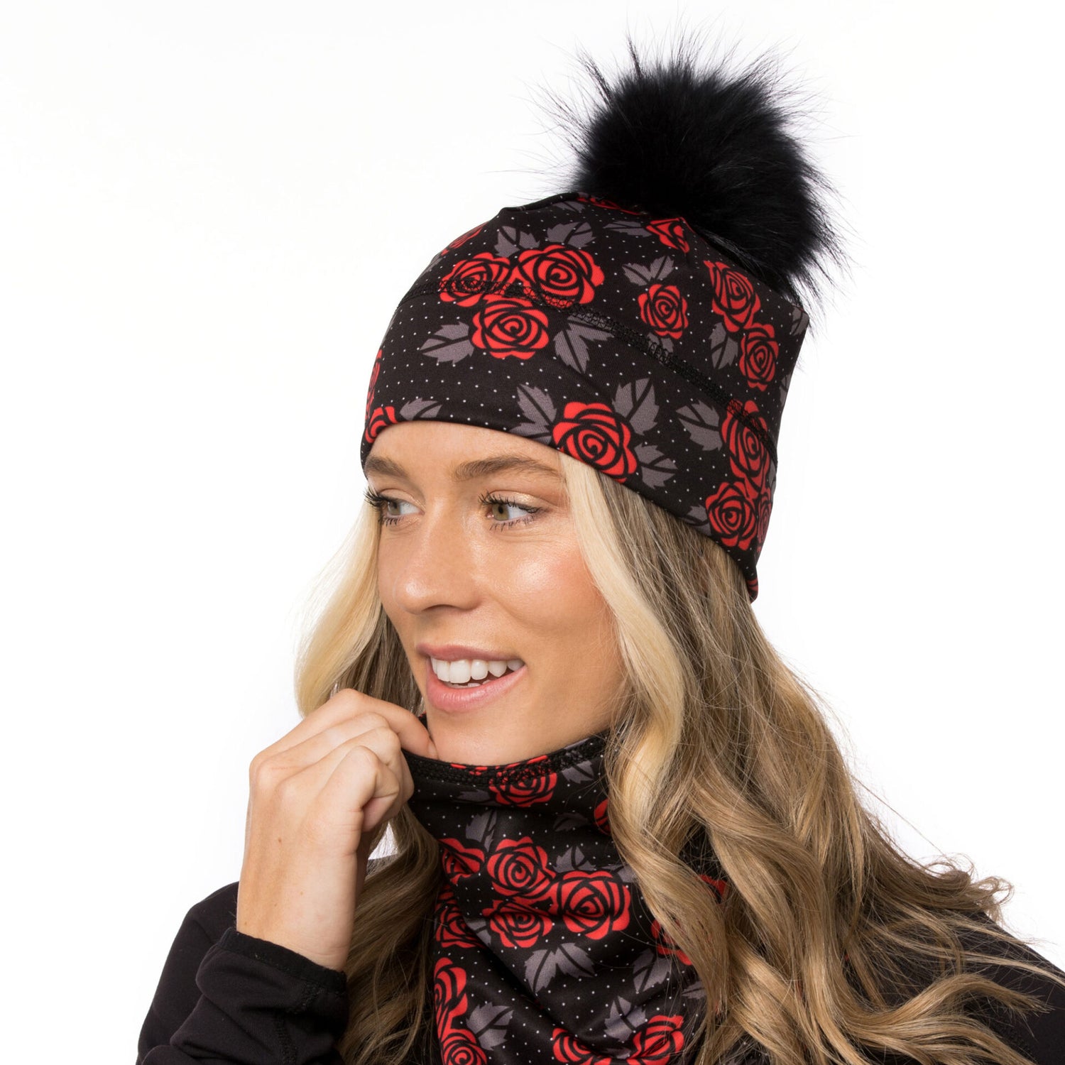 Pompon Tuque De Ski De Fond Femme TUQUE SKI Femmes Tuques MITCHIES