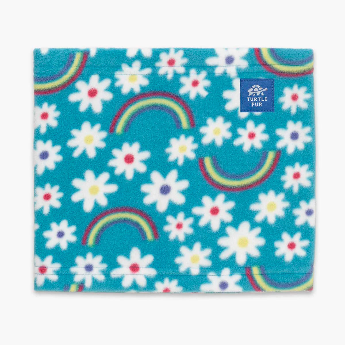 Kids playful prints fleece neck warmer