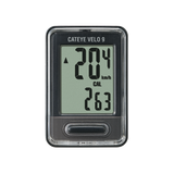 Cateye Velo 9 Odometer With Wire