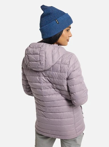W Mid-Heat Insulated Hooded Down Jacket