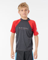 BOYS SHOCKWAVES SHORT SLEEVE UV