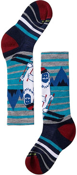 Kids Wintersport Yeti Pattern