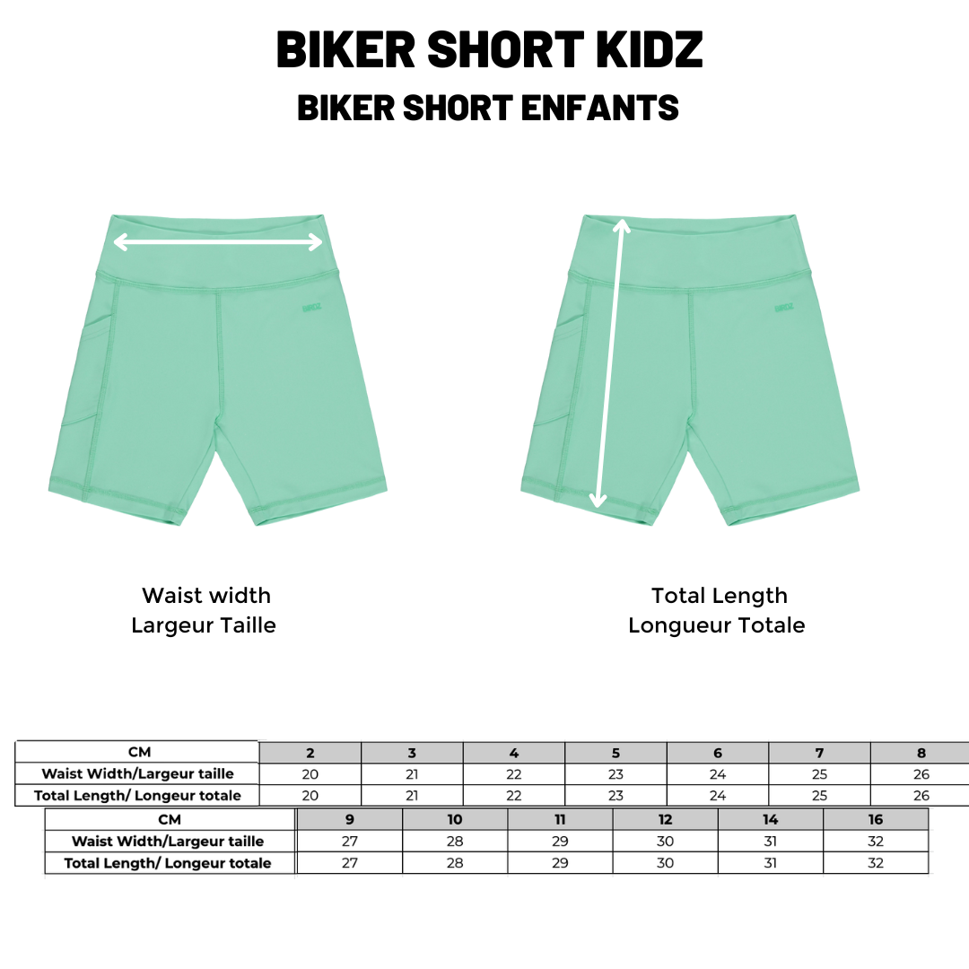Biker Shorts Carnival Glass Kids