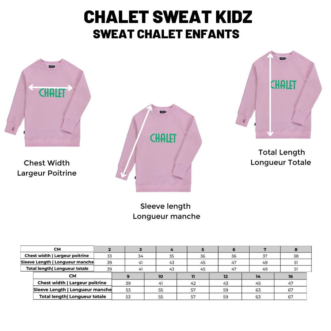 Chalet Sweat Lilac Kidz