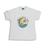 Wave Your Day Tee Ivory Women