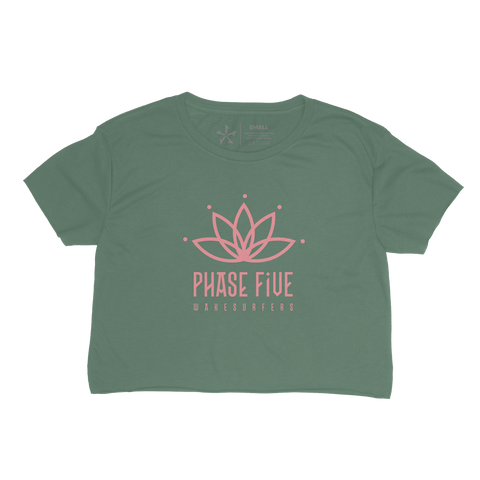 Lotus Relaxed Crop Tee 