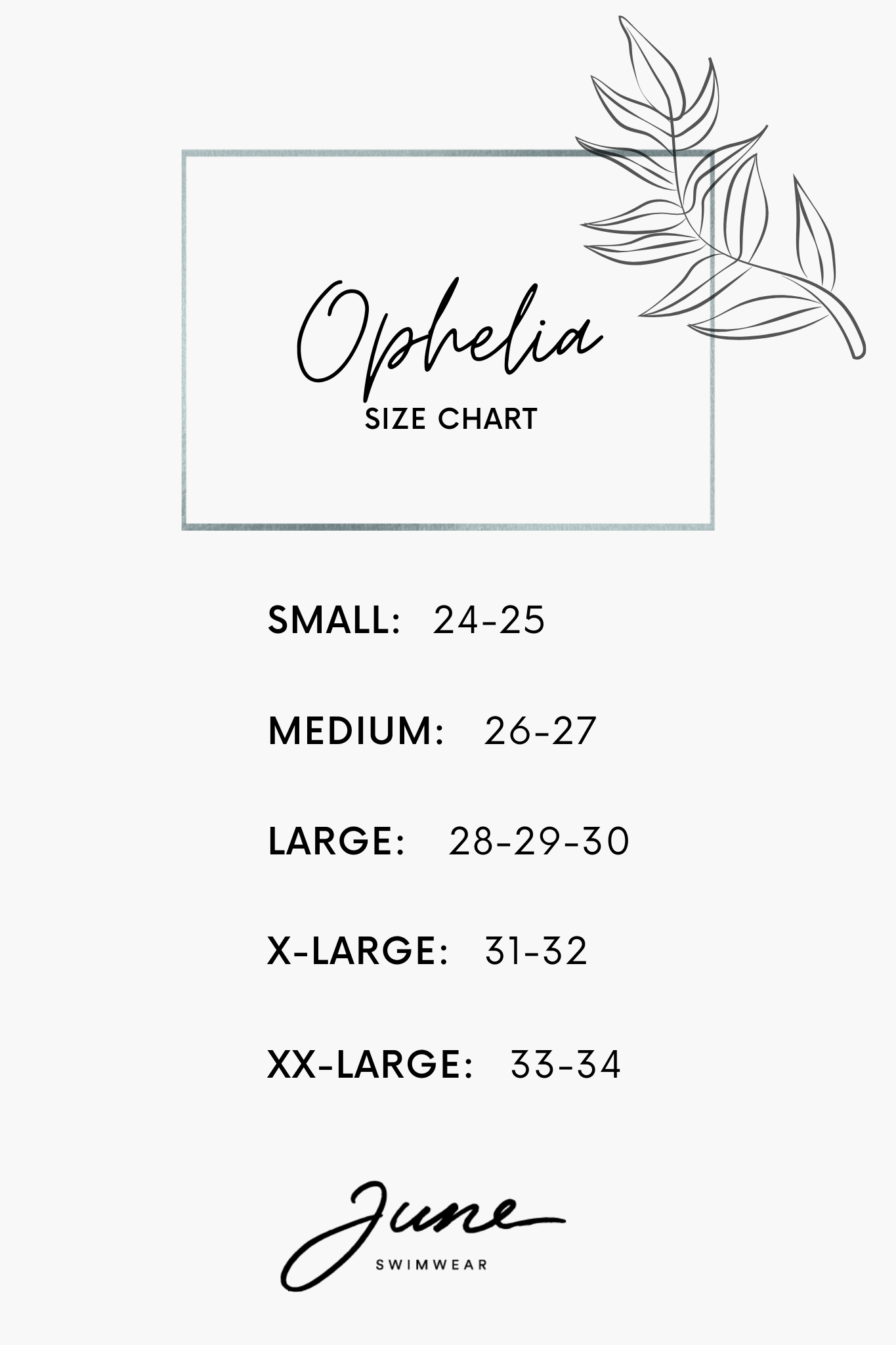 Ophelia Bottom Leaf