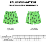 Palm Swimshorts Neon Green Kidz