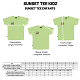 Sunset Tee Patina Green Kidz